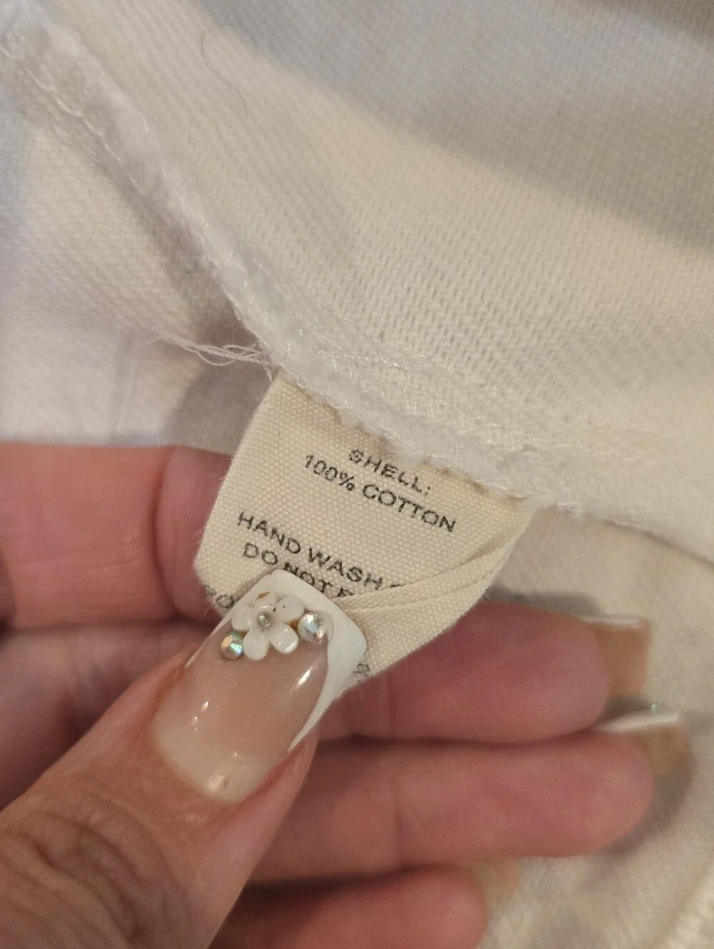 Altar'd State White Fringe 'BRIDE' Denim Jacket - Picture 9 of 12